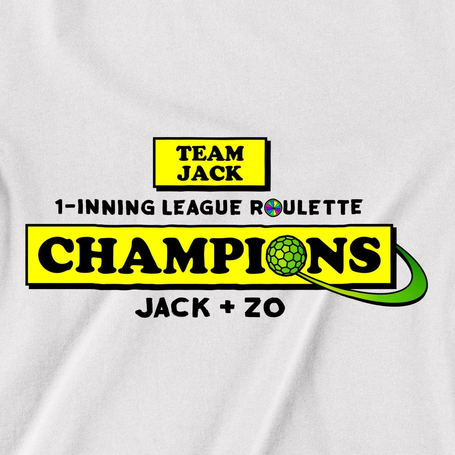 1-Inning League Roulette Champs | T-Shirt