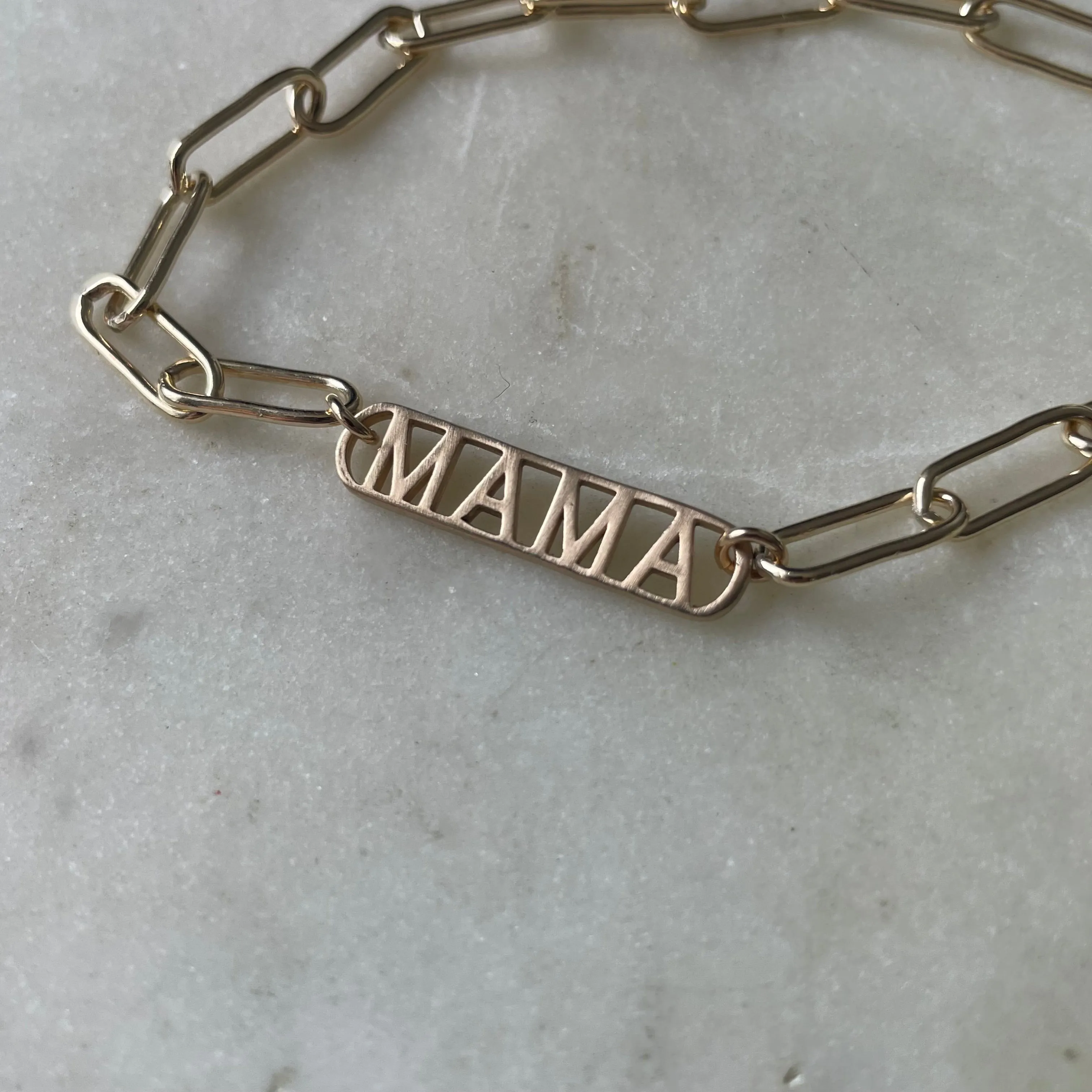 14K GOLD MAMA PENDANT