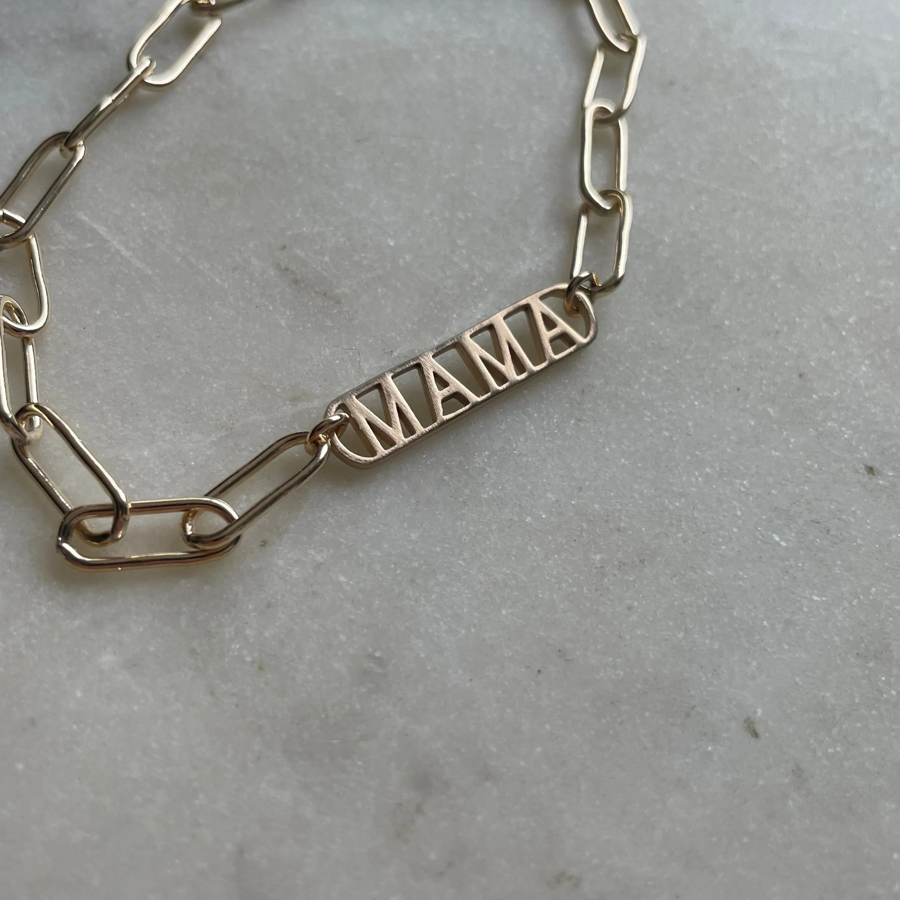 14K GOLD MAMA PENDANT