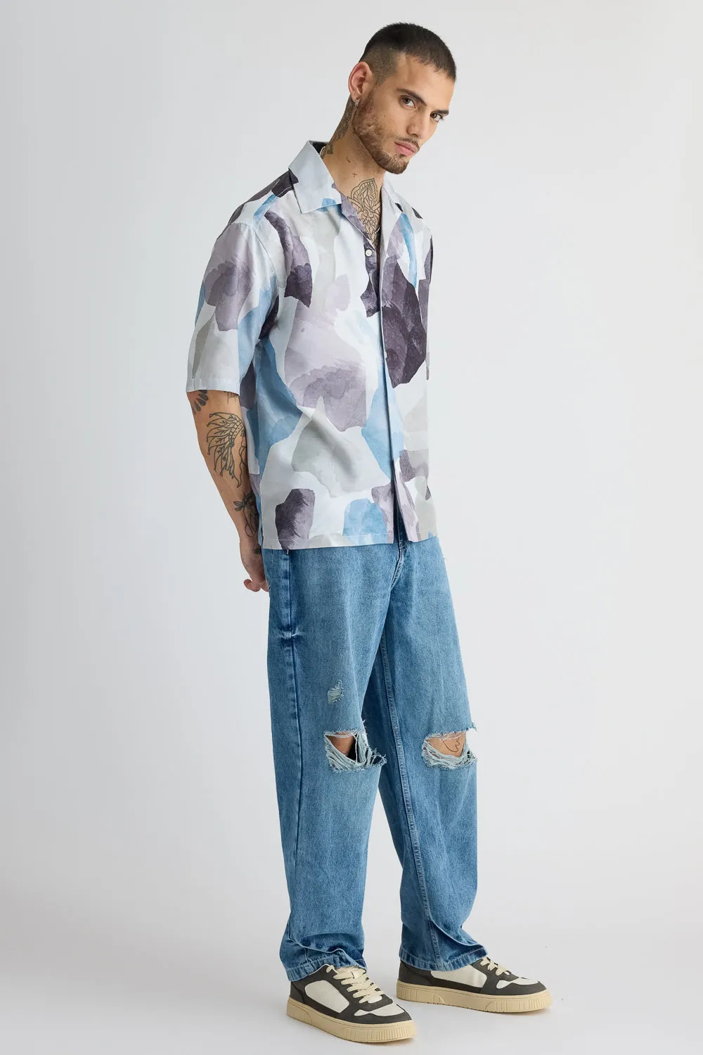 Abstract Printed Shirt