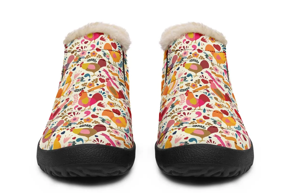 Adorable Chicken Winter Sneakers