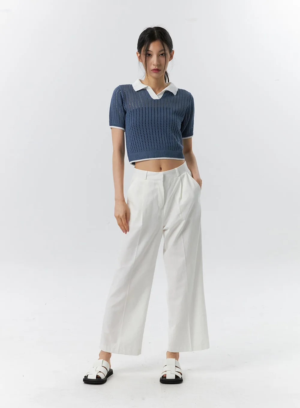 Ankle Tailored Pants IL326