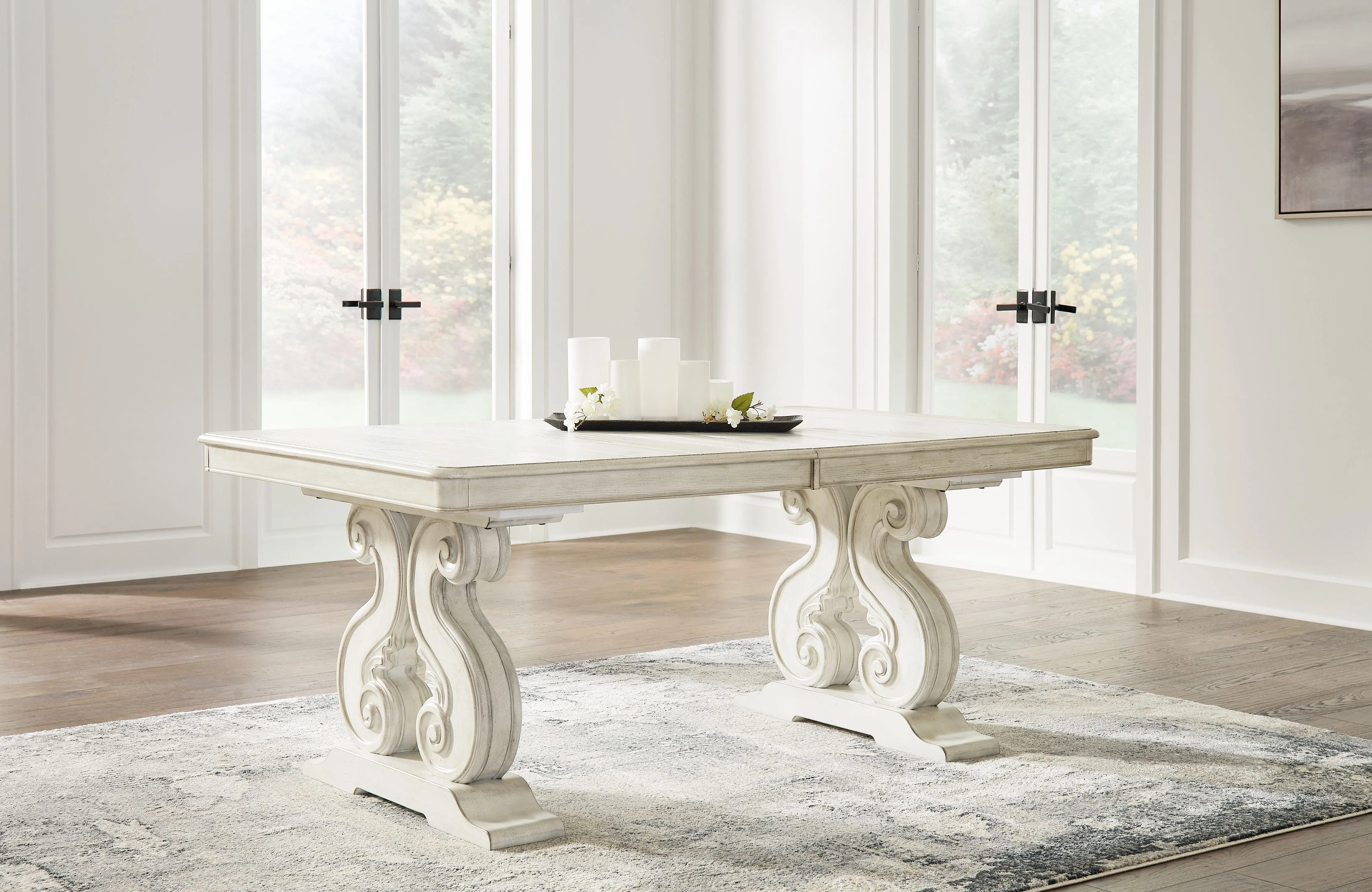 Arlendyne - Antique White - Dining Extension Table