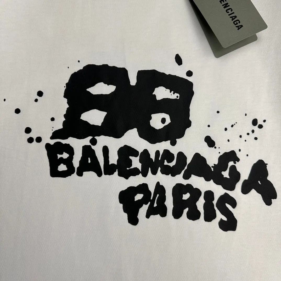 BA White Paris Logo T-Shirt