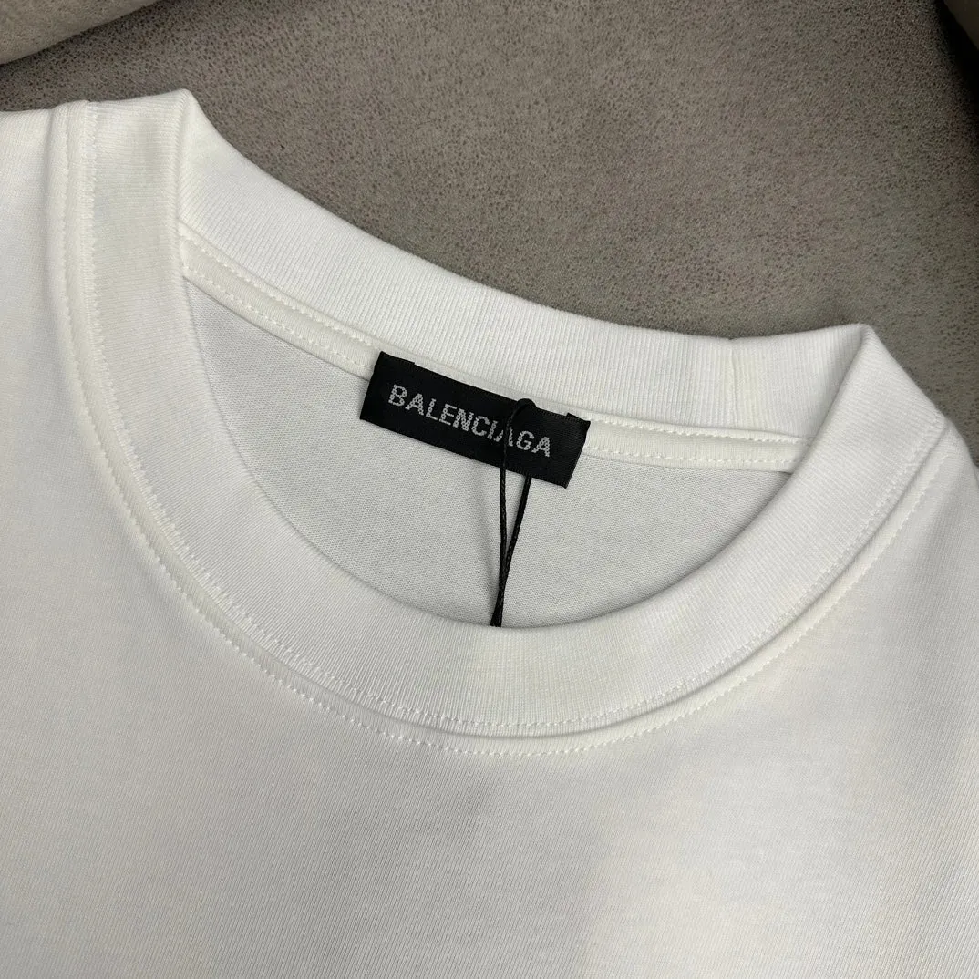 BA White Paris Logo T-Shirt