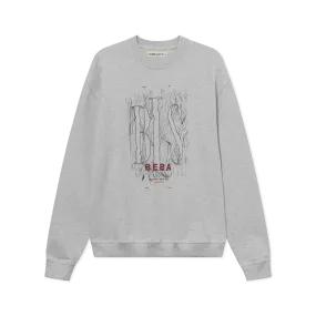 Besa Crewneck - Grey Melange