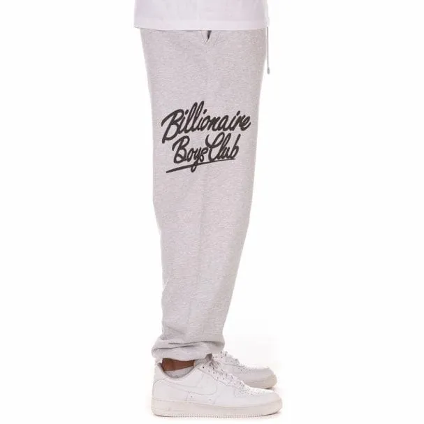 Billionaire Boys Club BB Script Sweatpant (Heather Grey) 831-7107