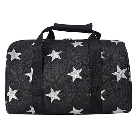 Black Mini Glitter Super Star NGIL Duffel Bag