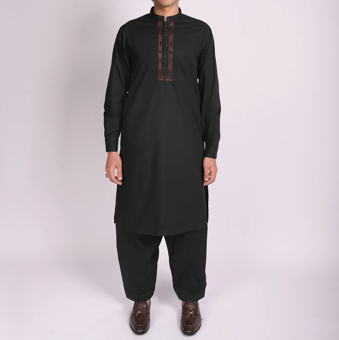 Black Shalwar Qameez