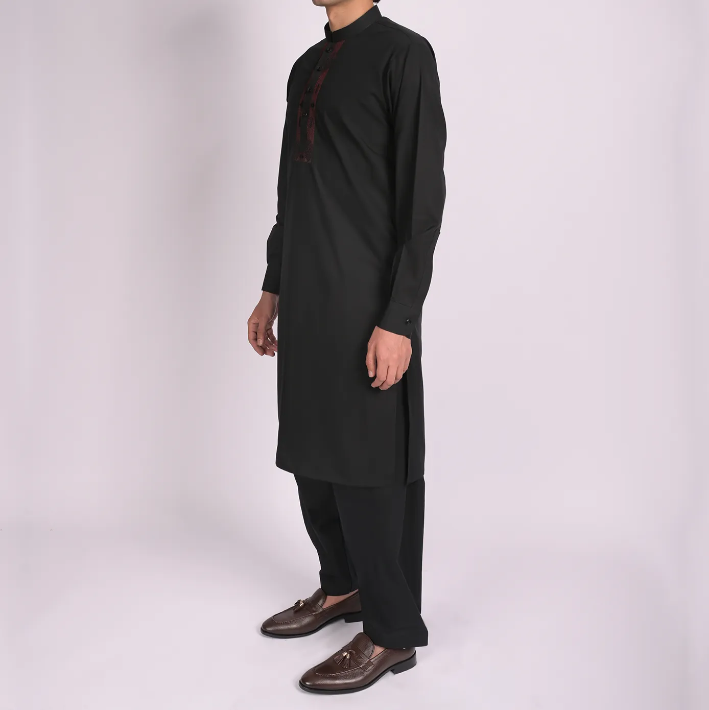 Black Shalwar Qameez