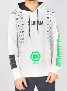 Buyer's Choice Hoodie - Scream - White - MM-02