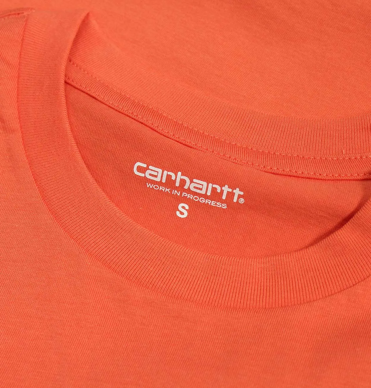 Carhartt WIP Pocket T-Shirt in Shrimp