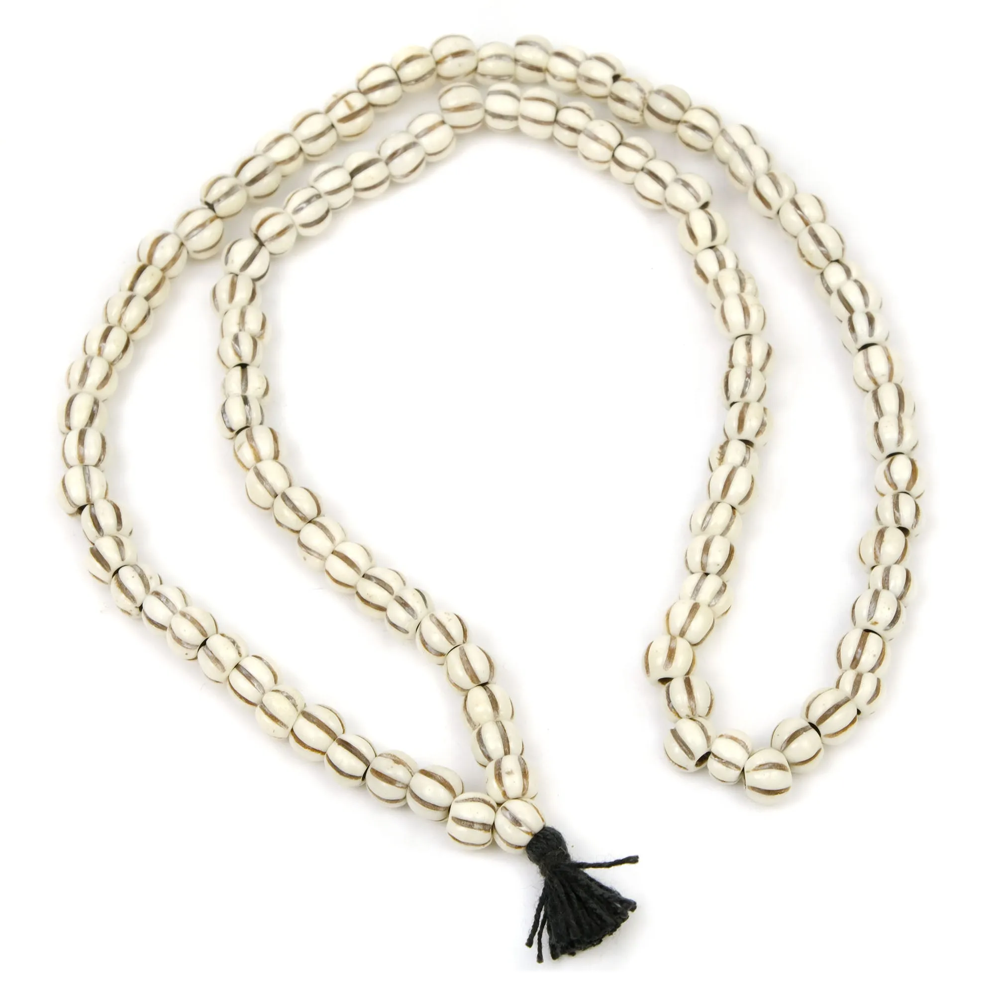 Carved Bone Mala