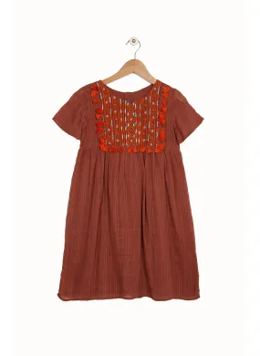 Derhy Kids Caramel Dress in Caramel