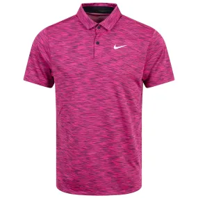 Dri-FIT Tour Stretch Space Dye Polo Bordeaux Pink - W23