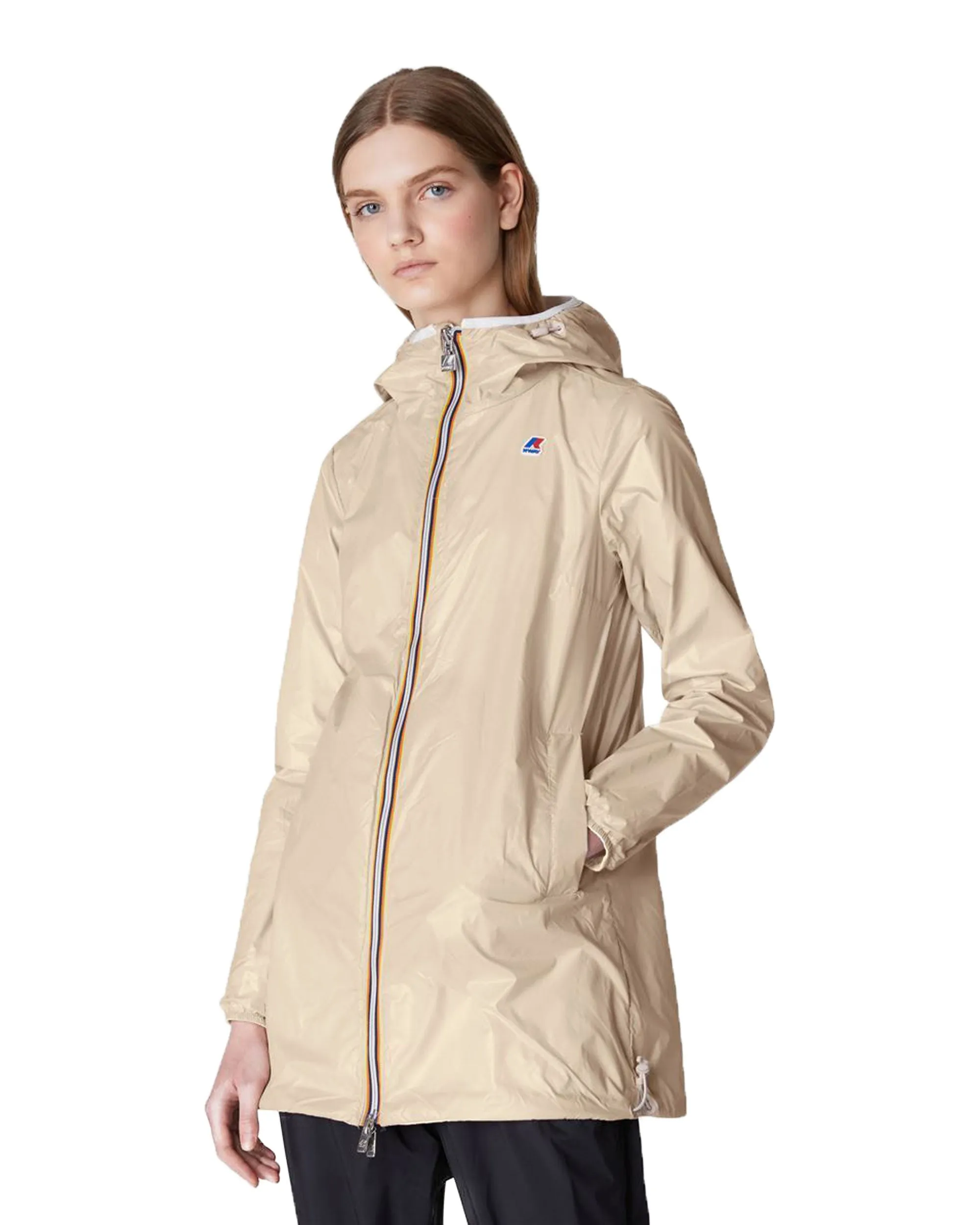 Giacca Donna K-Way Sophie Plus.2 Double Bianco Beige