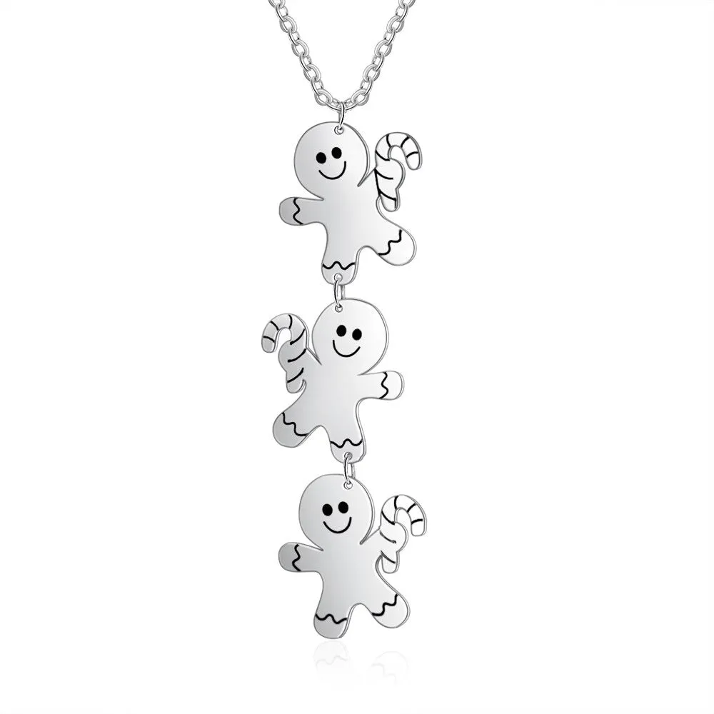 Gingerbread Man Pendant