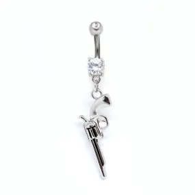 Gun Belly Ring