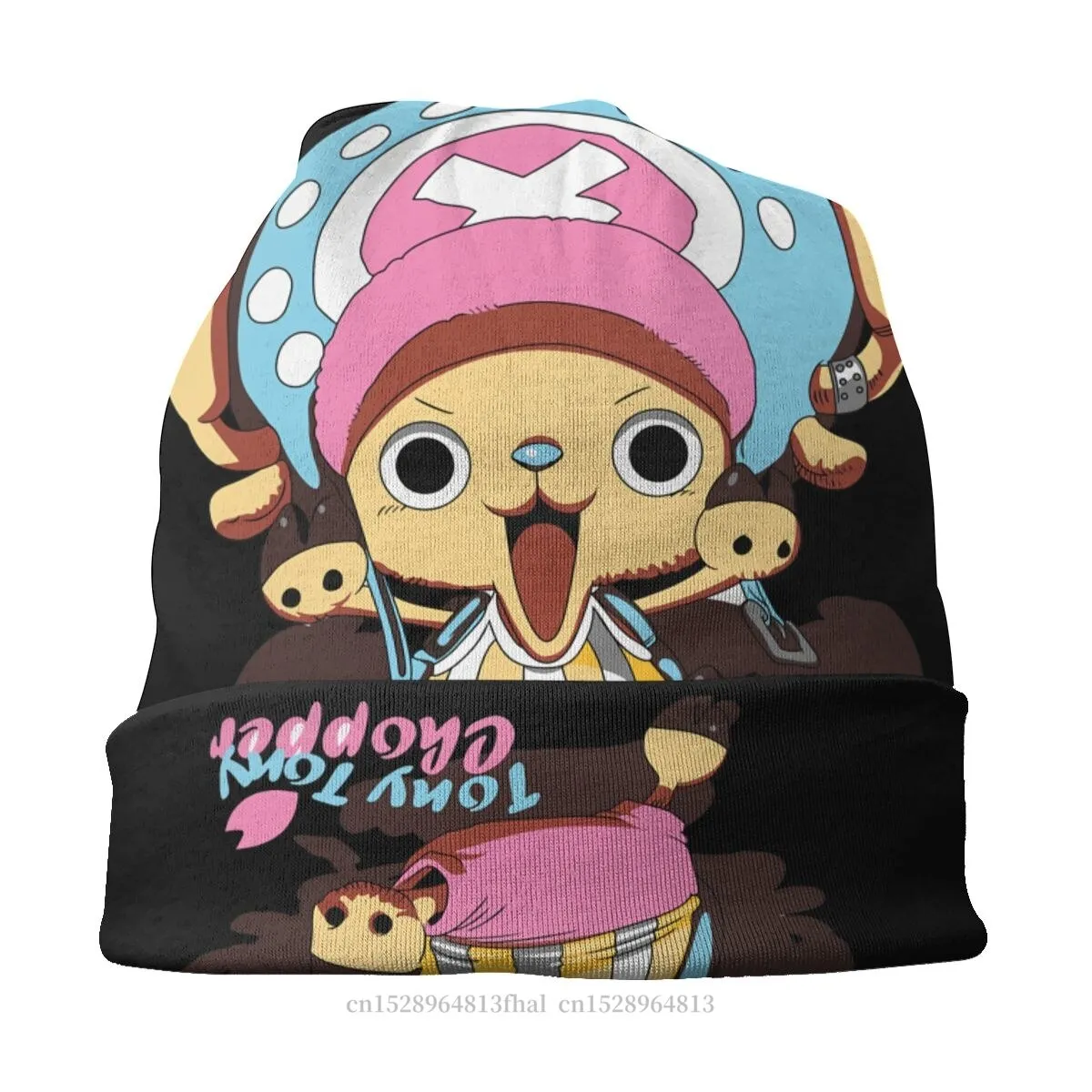 Kawaii One Piece Bonnet Hats Tony Tony Chopper Candy Lover Hito Hito No Mi Street Skullies Beanies