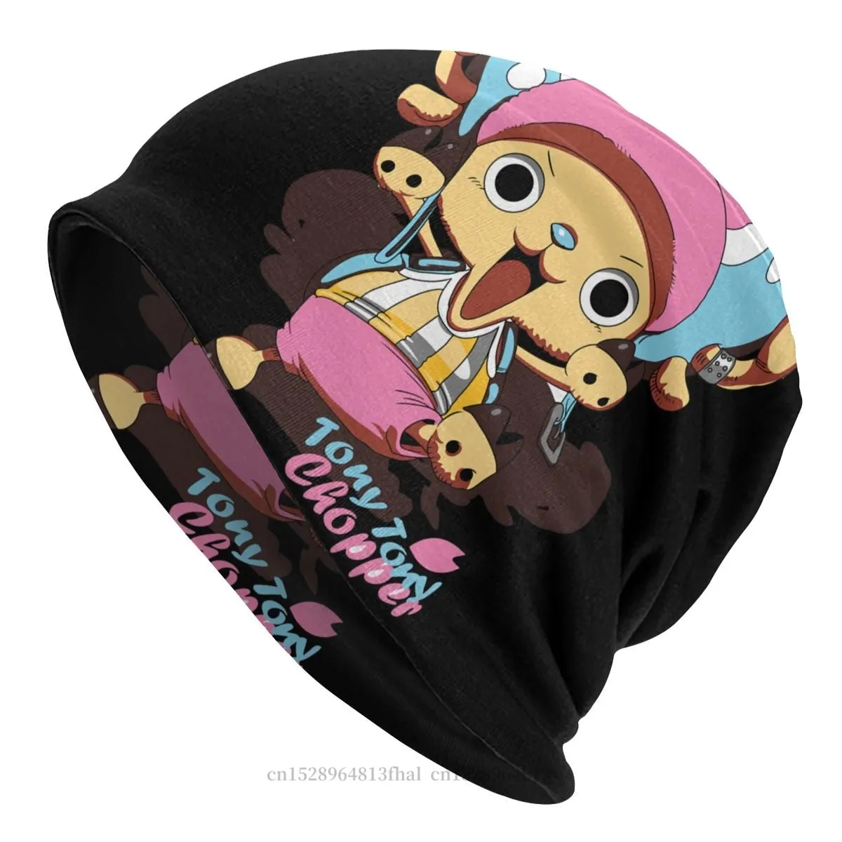 Kawaii One Piece Bonnet Hats Tony Tony Chopper Candy Lover Hito Hito No Mi Street Skullies Beanies