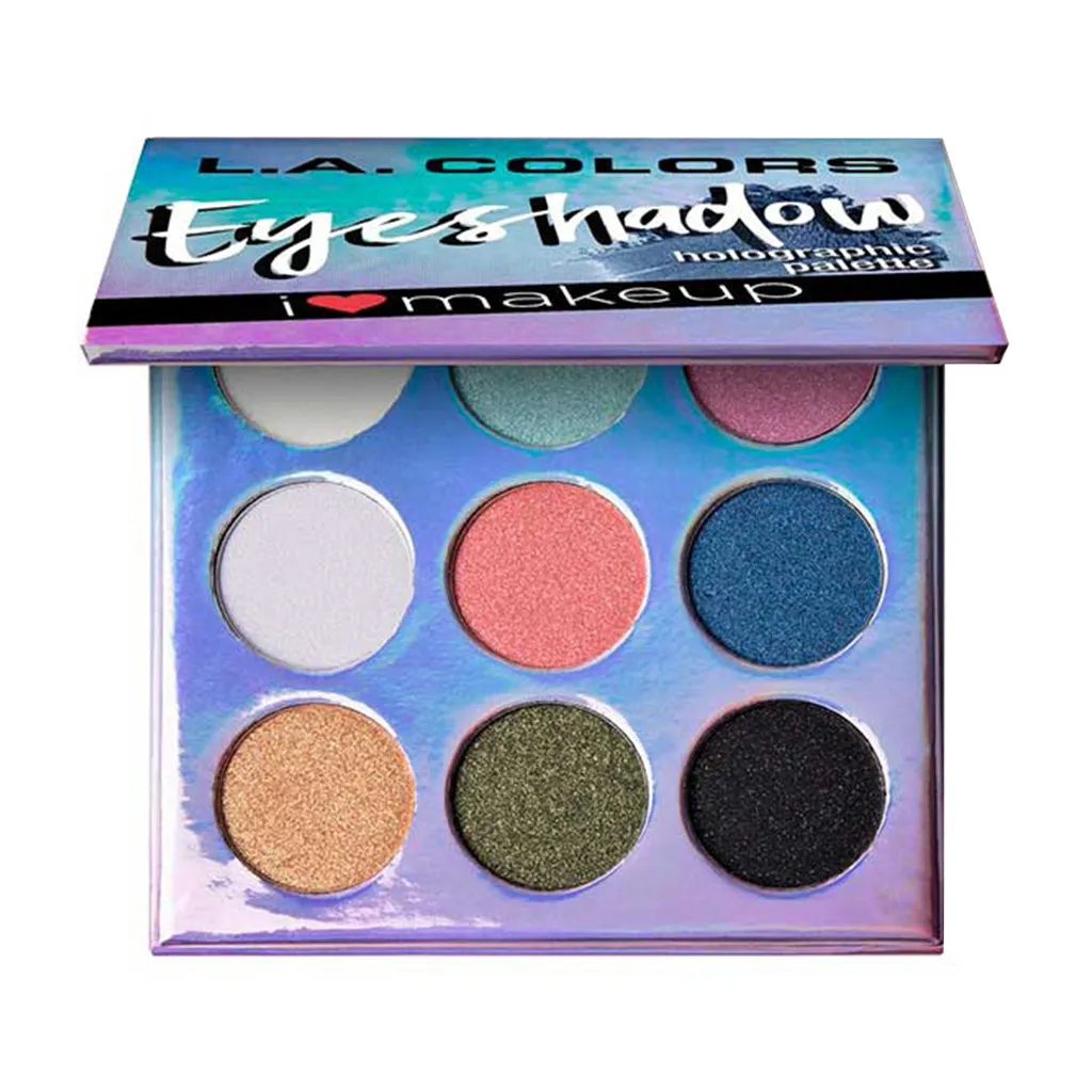 LACOLORS Beauty Booklet Paleta de Sombras 9 Tonos