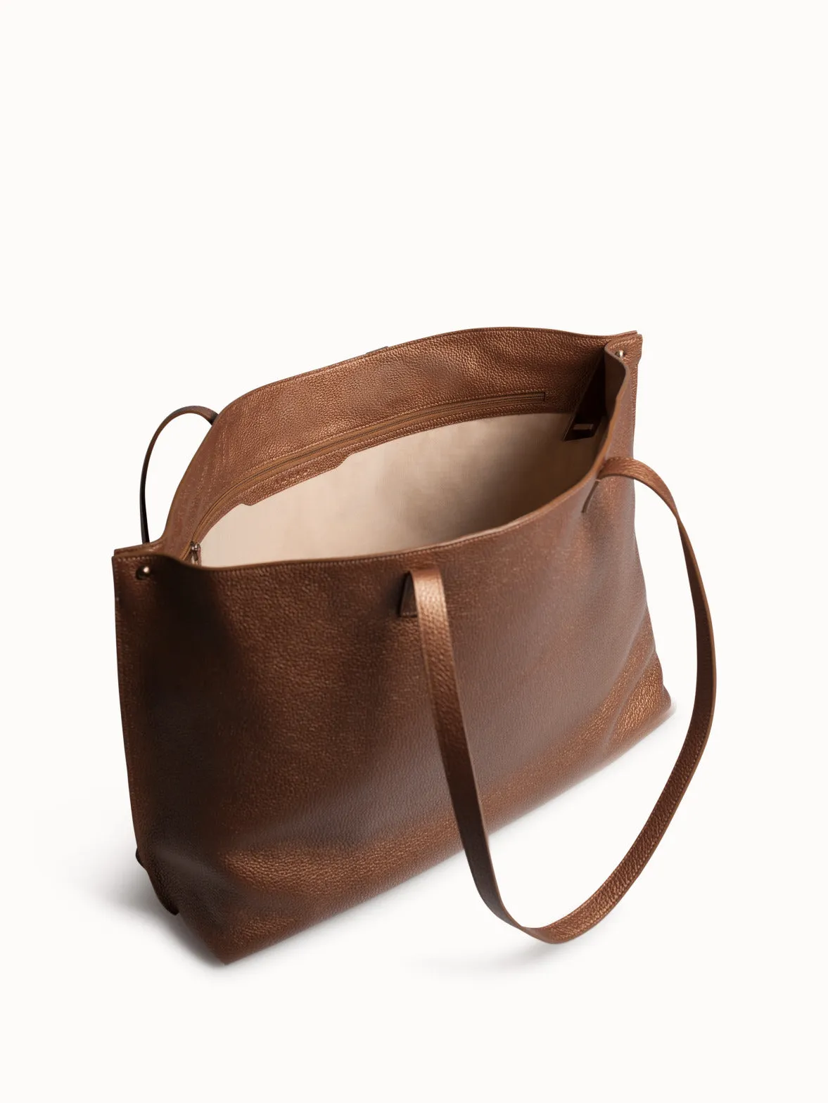 Medium Ai Cervocalf Leather Shoulder Bag