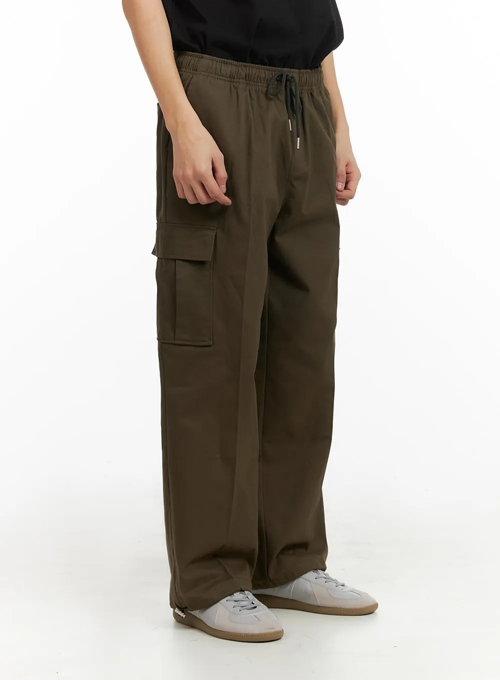 Men's Cargo Wide Leg Pants IA402