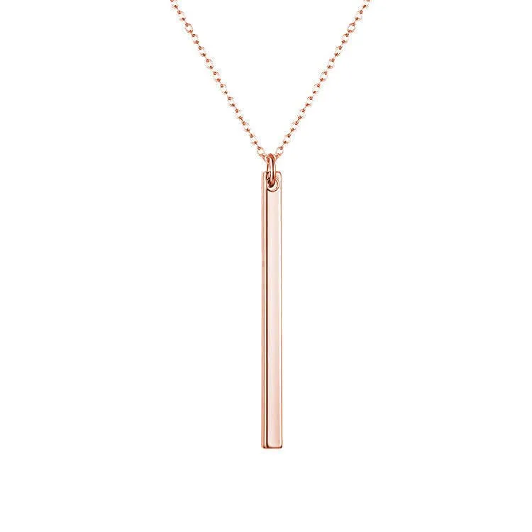 Minimalist Bar Necklace