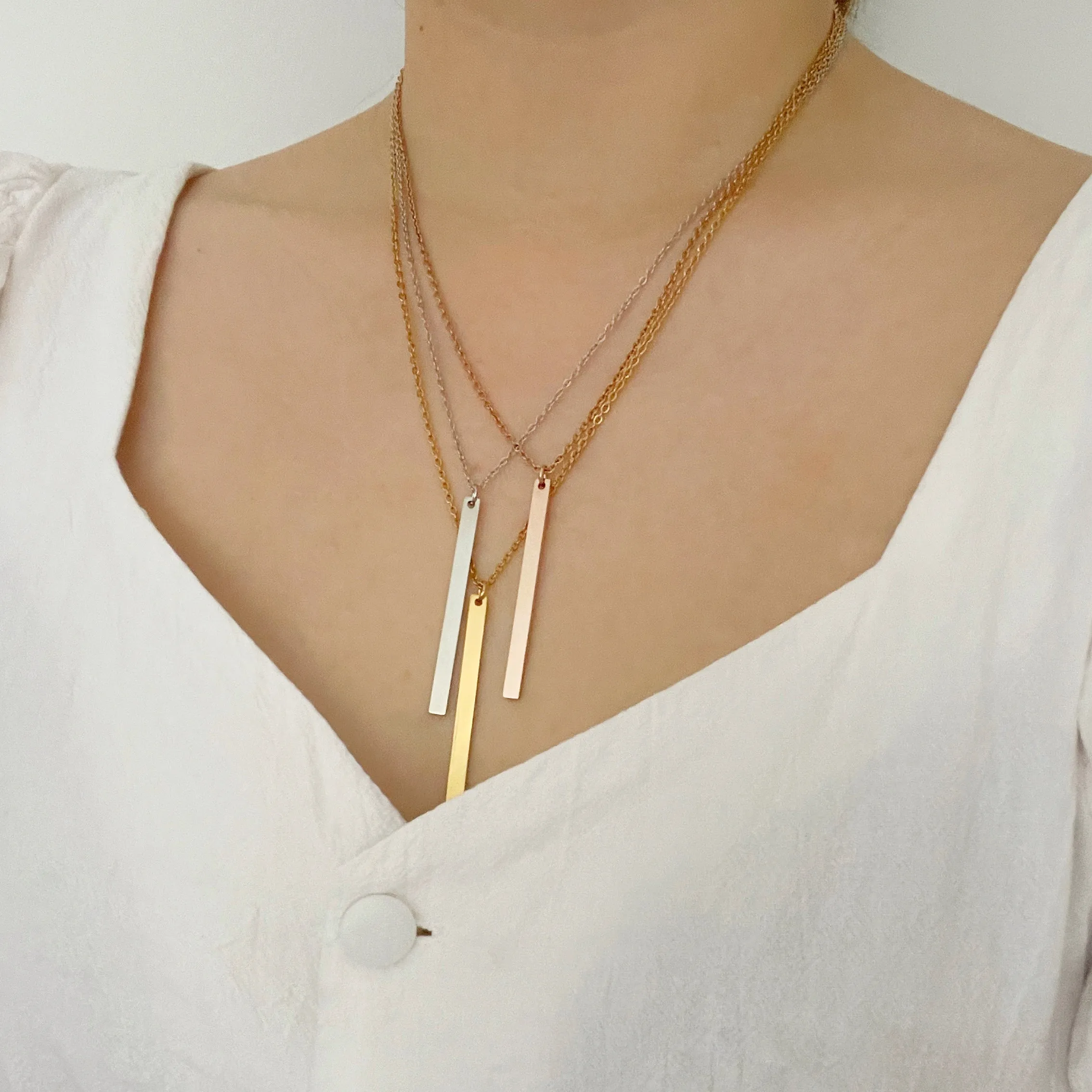 Minimalist Bar Necklace