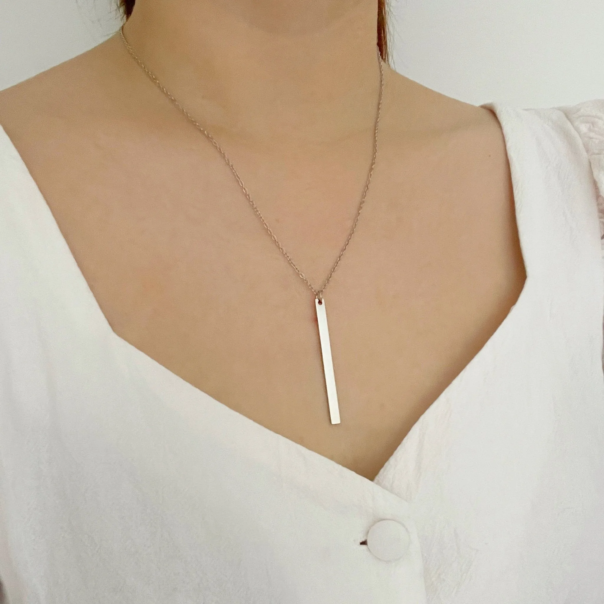 Minimalist Bar Necklace