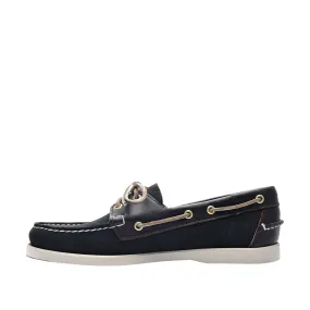 Mocassini Uomo Sebago Portland Spinnaker Nbk Fgl Nero / Marrone