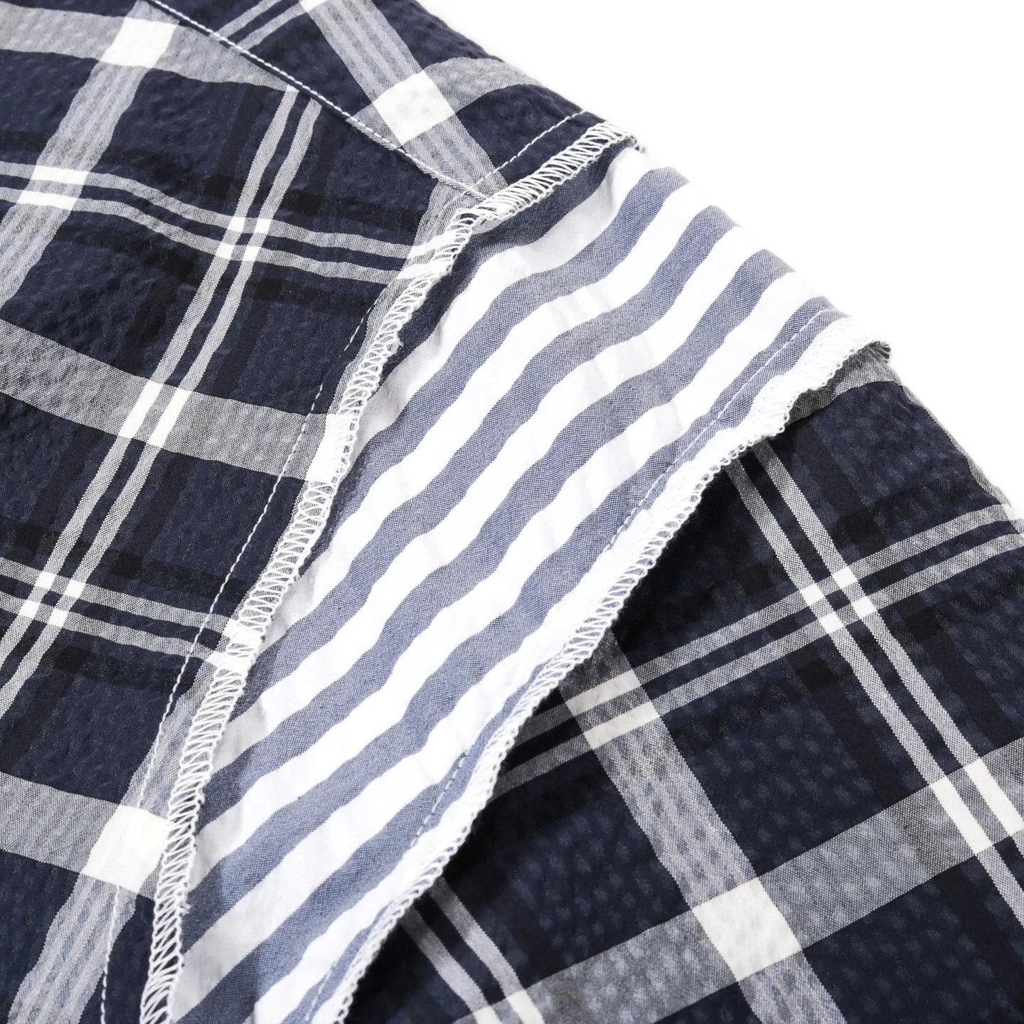 N.HOOLYWOOD 2241-SH53 SHORTSLEEVE SHIRT NAVY CHECK MIX