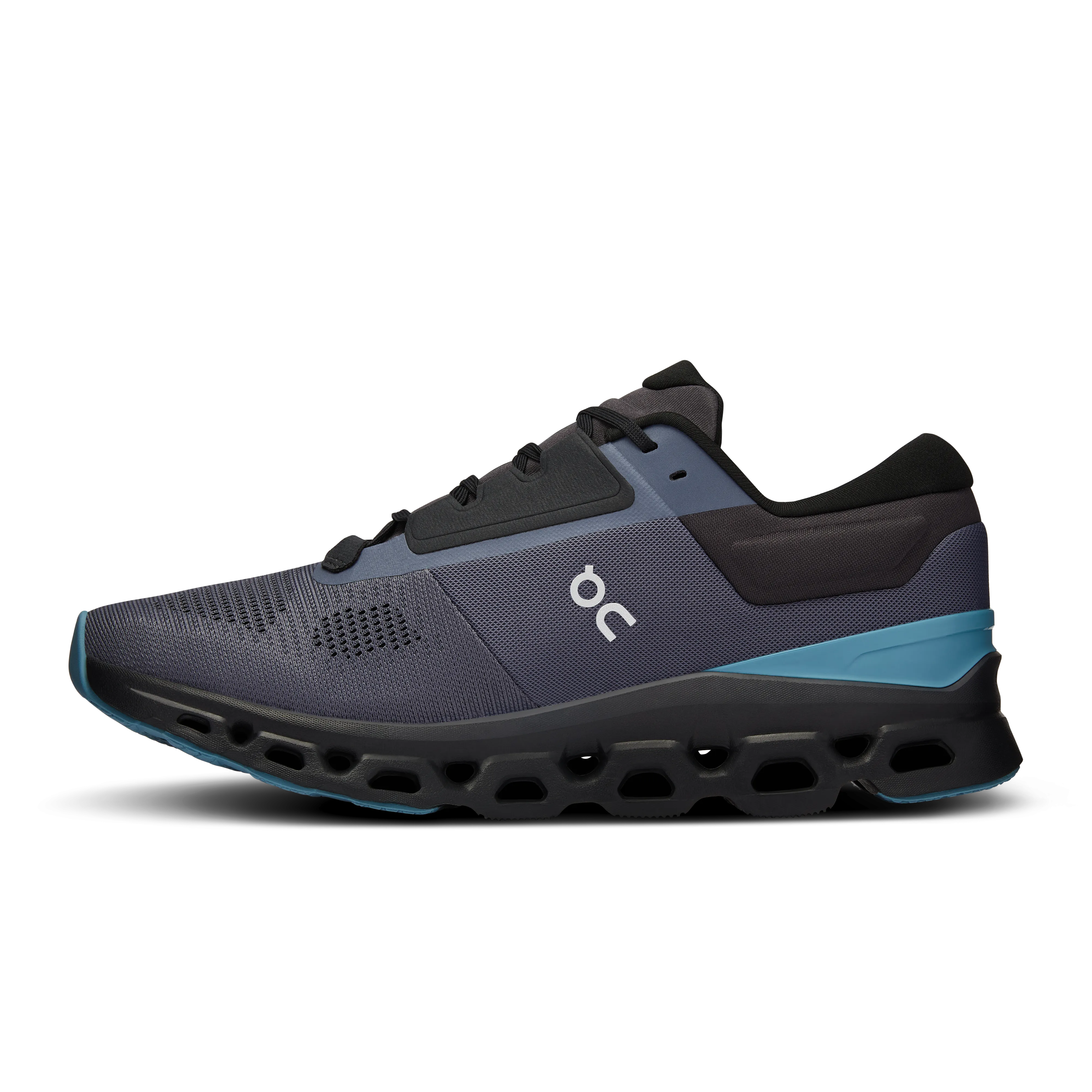 On Running Men's Cloudstratus 3 Shoes - Metal / Wisteria