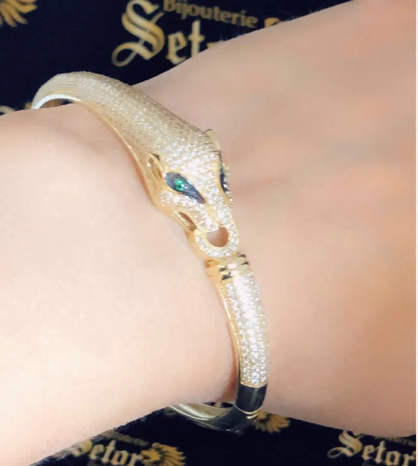 Panther bangle B-08