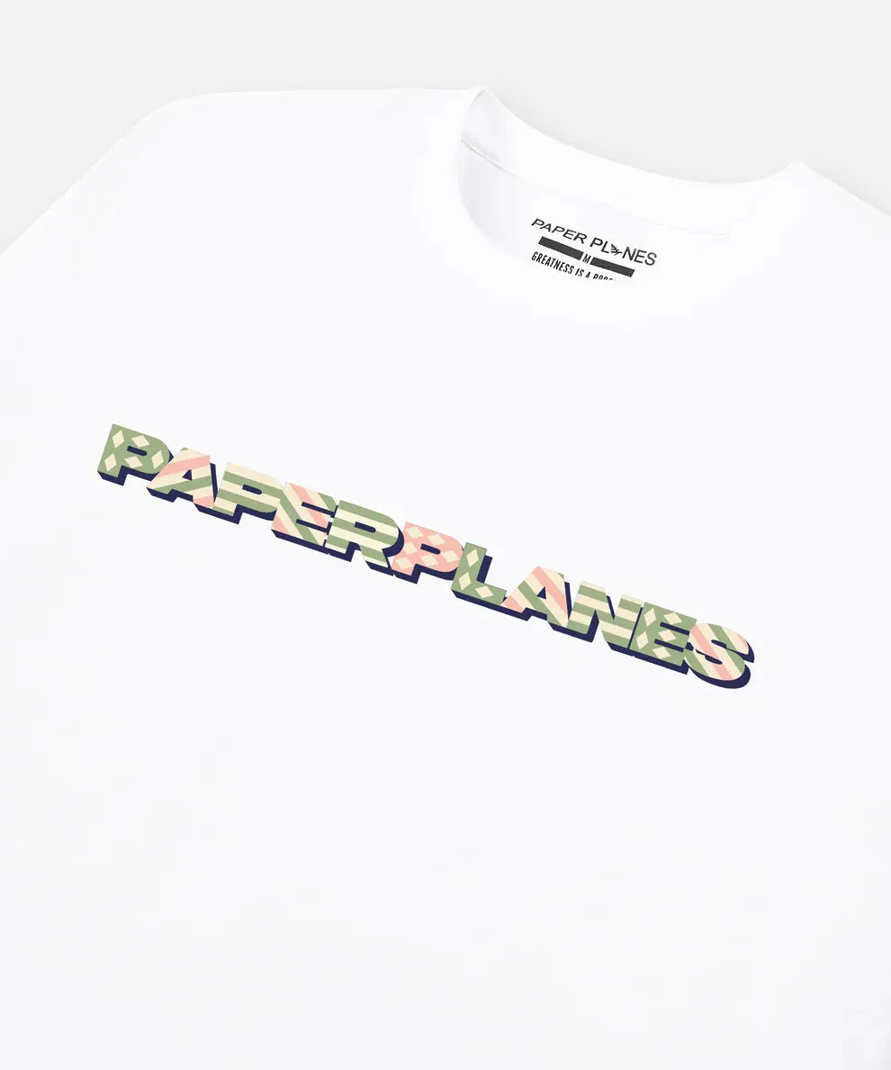 Paper Planes Diamonds and Stripes SS Tee