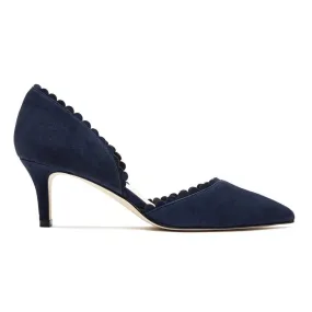 Pelle Moda Women's Kenny Navy Suede