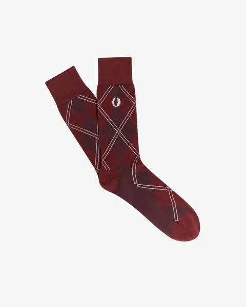 PORT MODERN ARGYLE SOCK