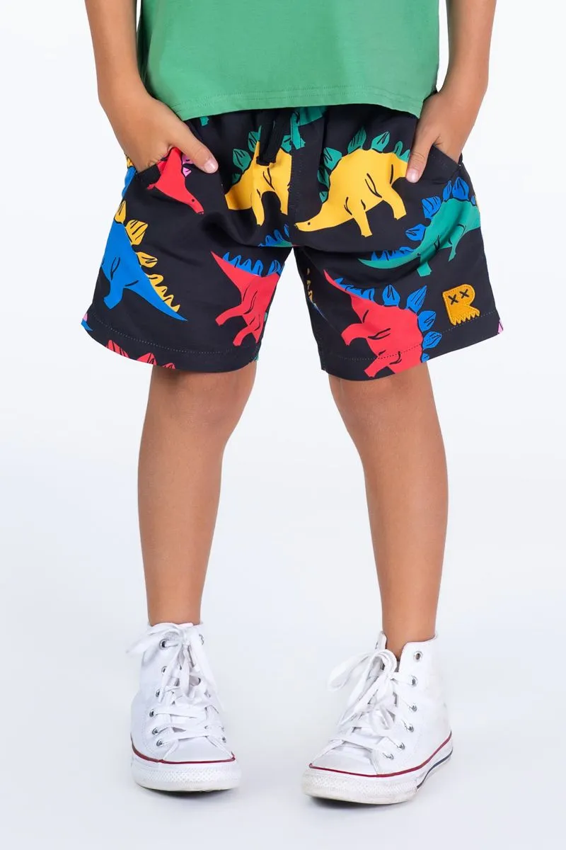 Rock Your Baby Dino Time Boardshorts