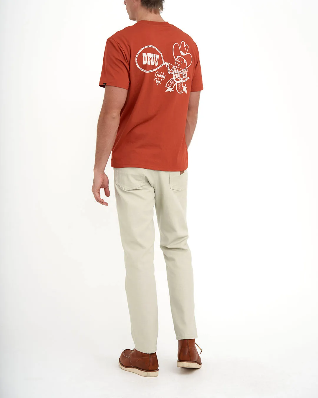 ROPEBURN TEE - RED CLAY