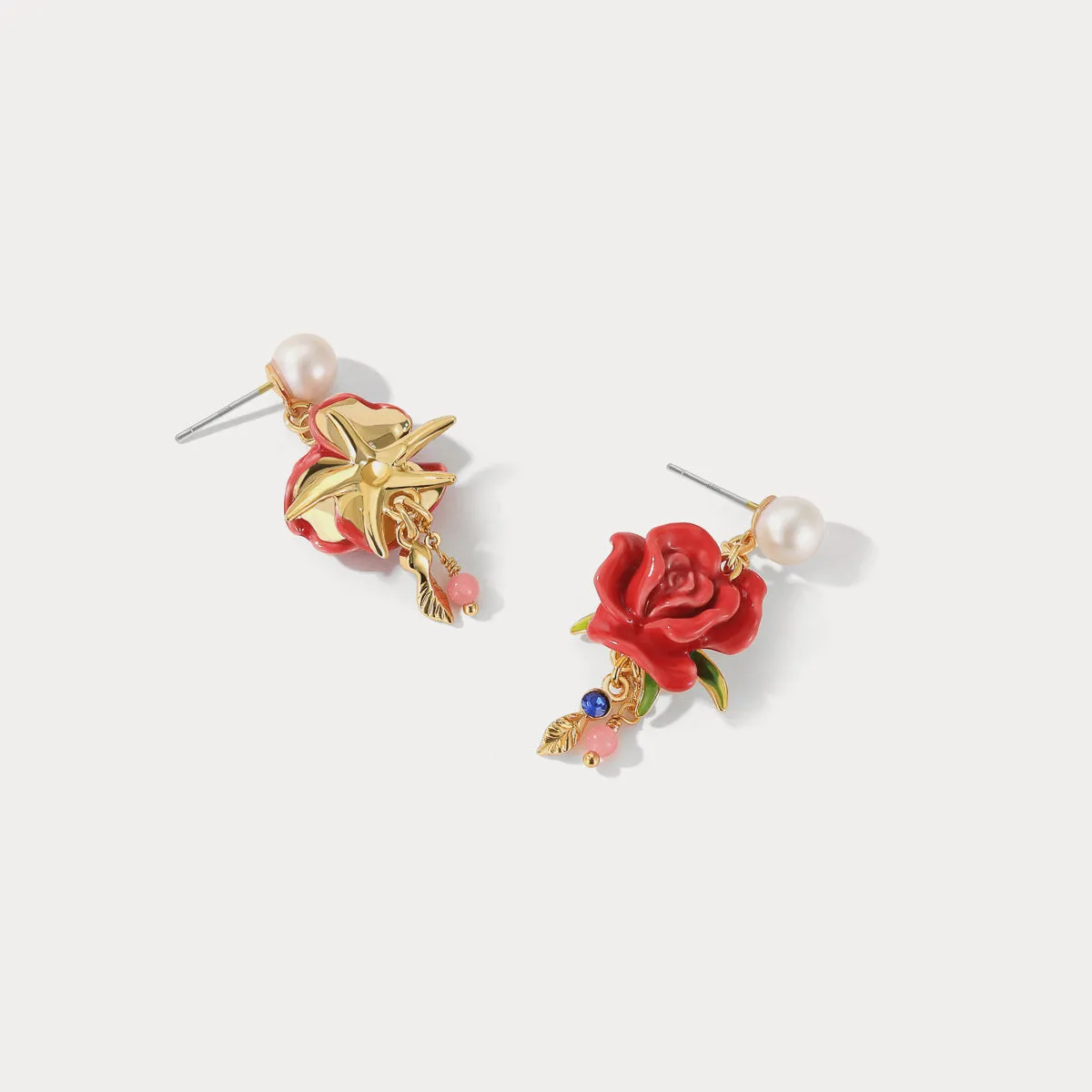 Rose Earrings