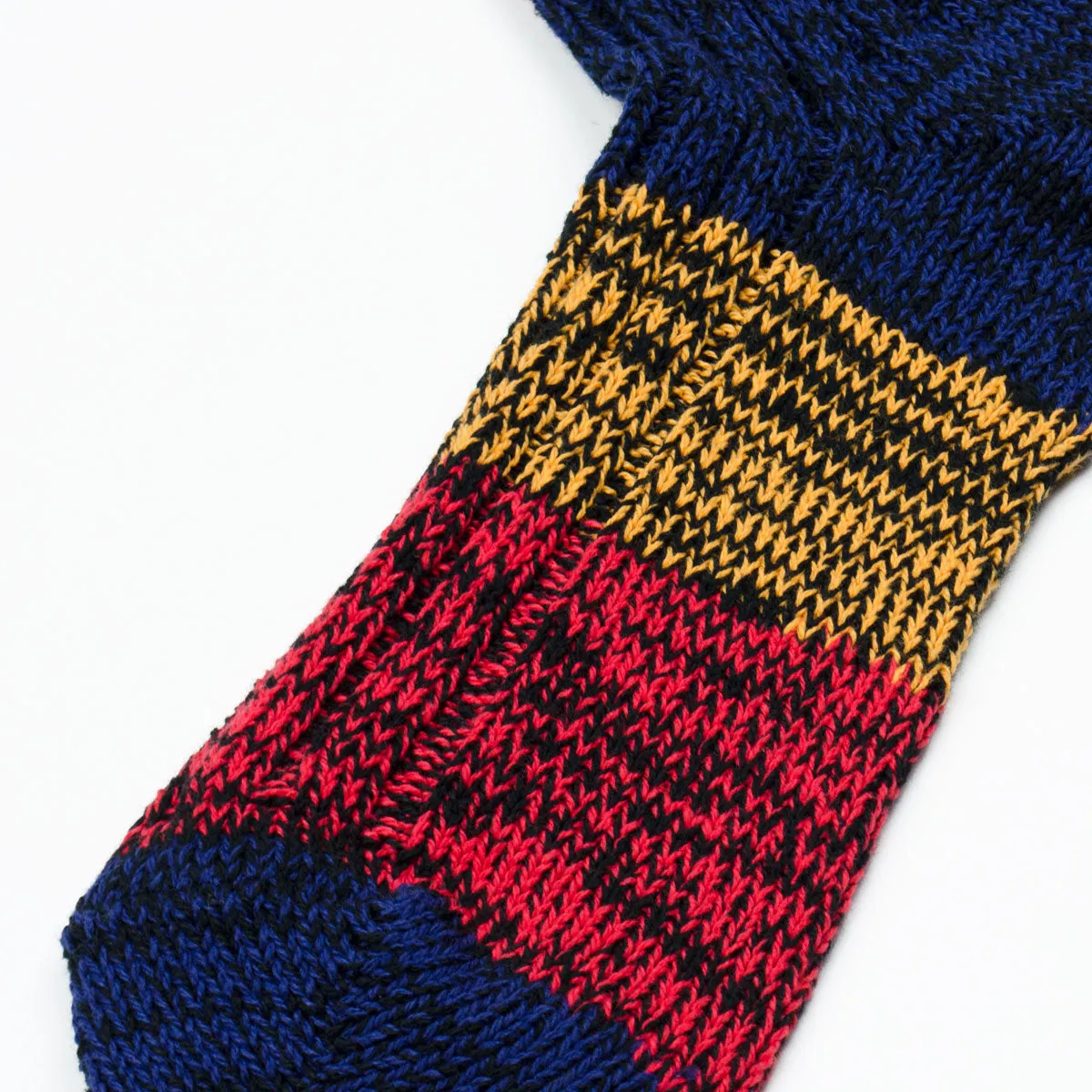 RoToTo - Mixture Socks - Blue/Red/Orange