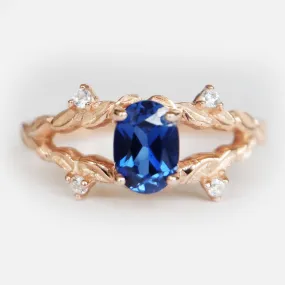 Sapphire Diamond Ring Kayle