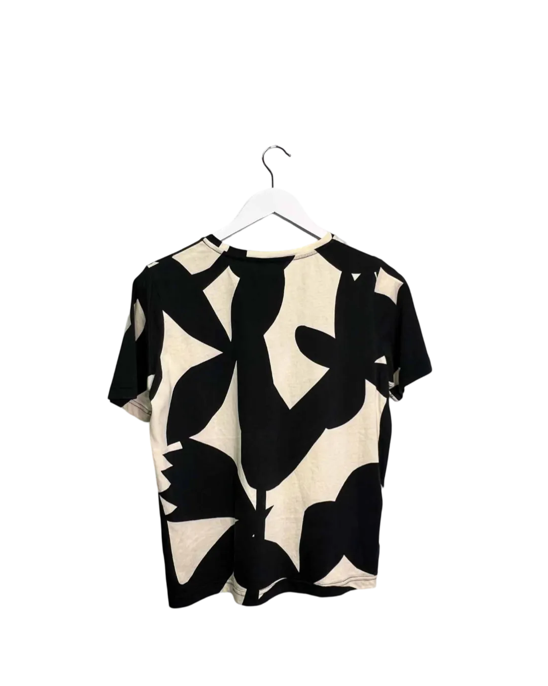 Size 8 - Gorman Black and White Abstract Print T-shirt