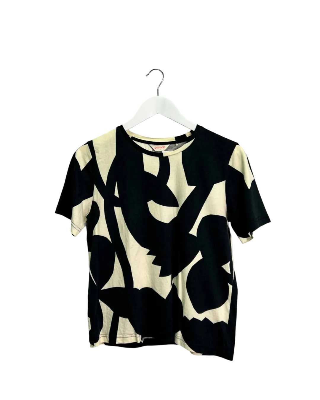 Size 8 - Gorman Black and White Abstract Print T-shirt