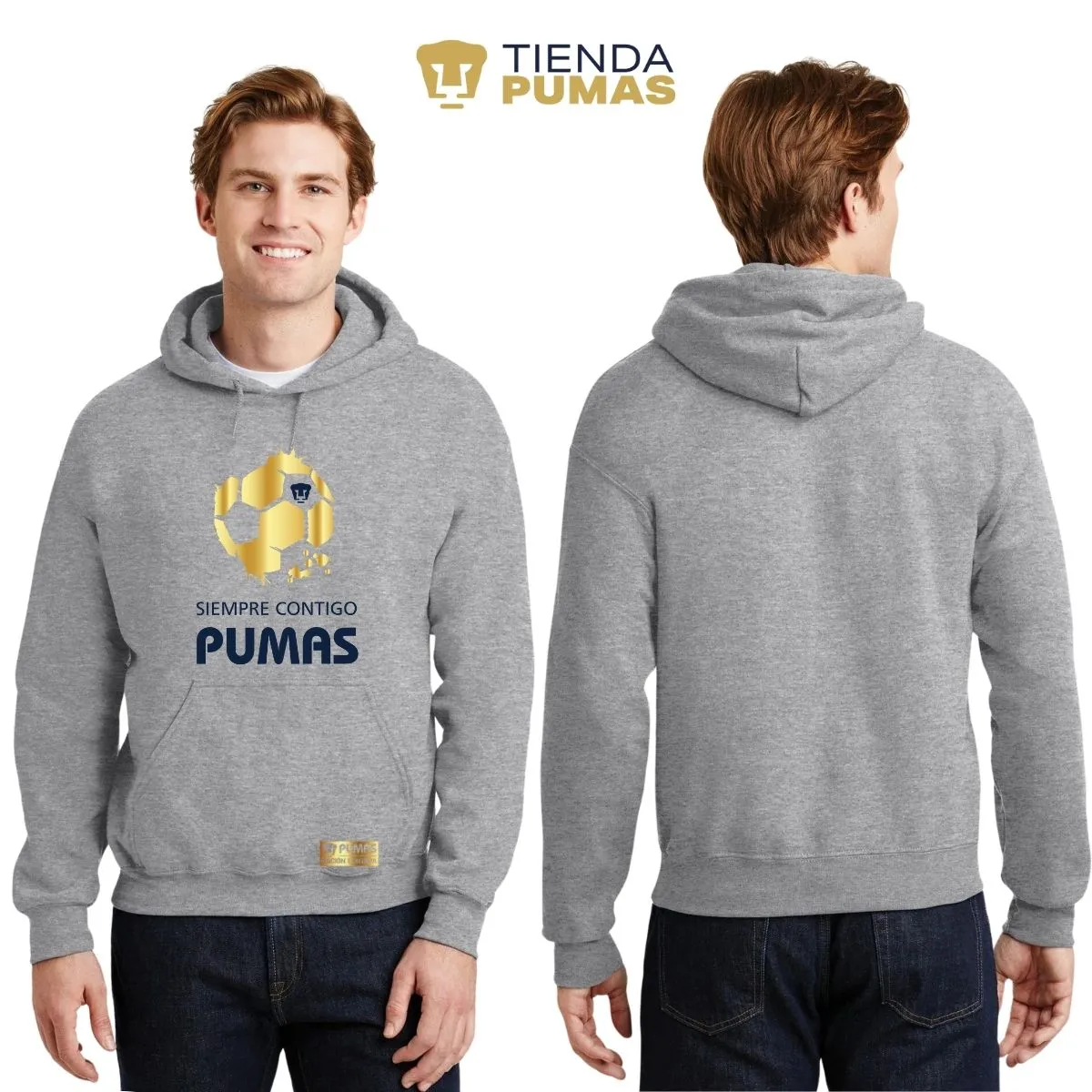 Sudadera para Hombre Hoodie Pumas UNAM Ed Limitada 2 Siempre contigo