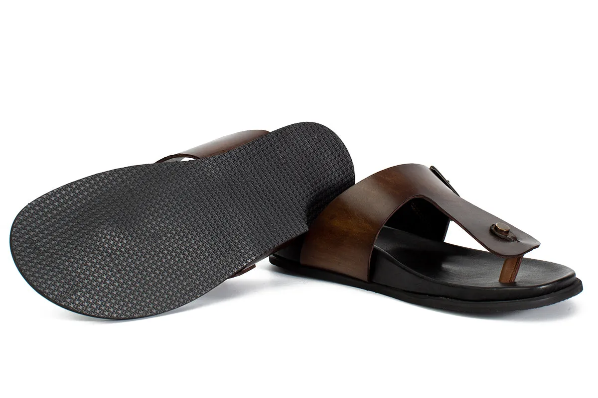 The Crusoe Sandal - Chocolate