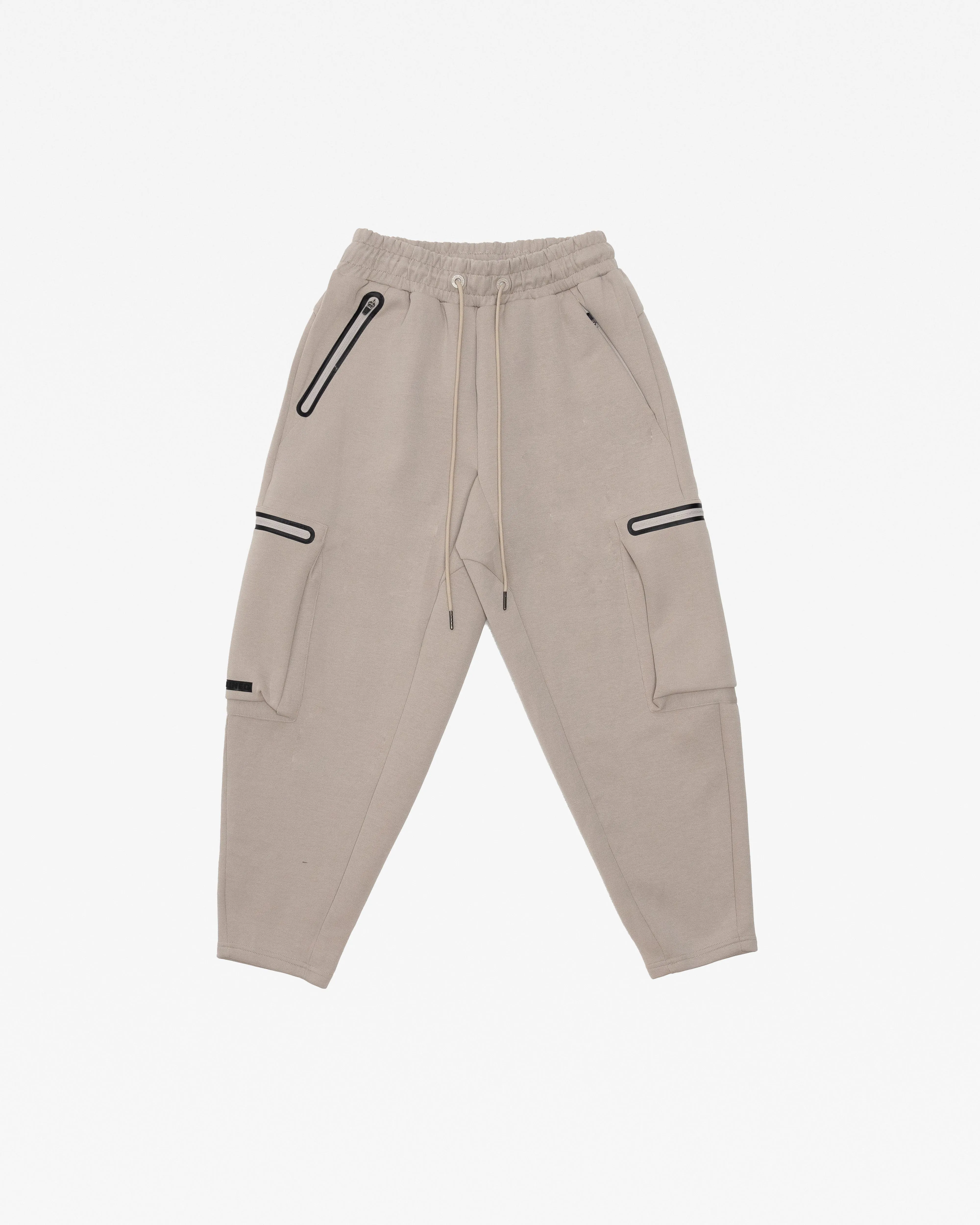 Track Side Pockets Straight Joggers