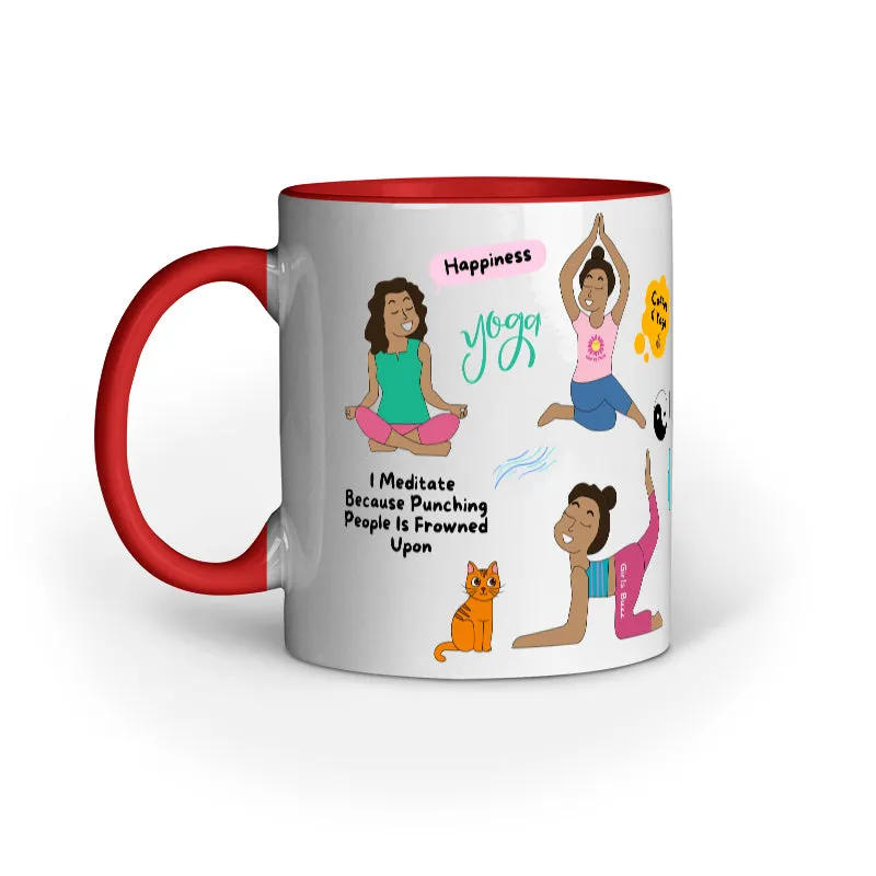 Yoga Day Mug